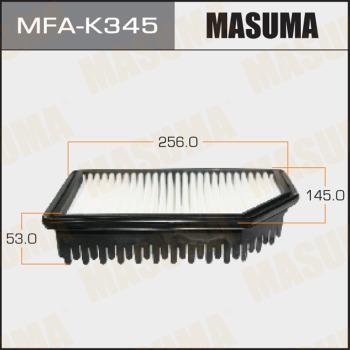 MASUMA MFA-K345 - Повітряний фільтр autocars.com.ua