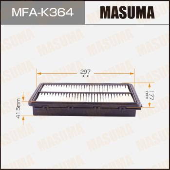 MASUMA MFA-K364 - Повітряний фільтр autocars.com.ua