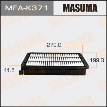 MASUMA MFA-K371 - Повітряний фільтр autocars.com.ua