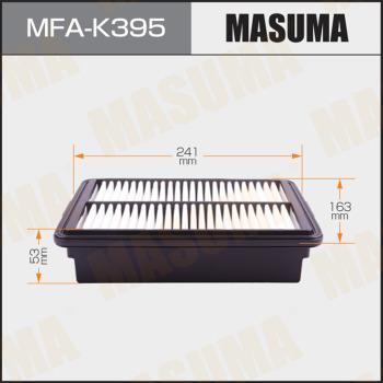 MASUMA MFA-K395 - Воздушный фильтр avtokuzovplus.com.ua