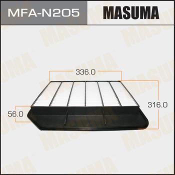 MASUMA MFA-N205 - Воздушный фильтр avtokuzovplus.com.ua