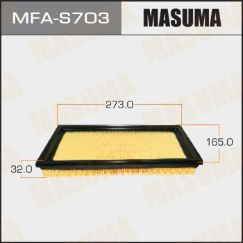 MASUMA MFA-S703 - Воздушный фильтр avtokuzovplus.com.ua