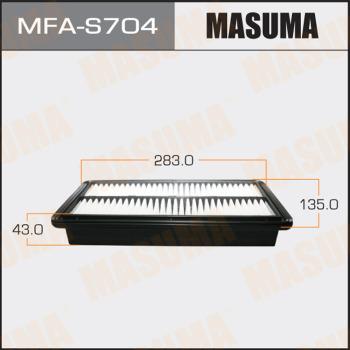 MASUMA MFA-S704 - Повітряний фільтр autocars.com.ua