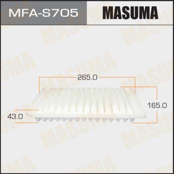 MASUMA MFA-S705 - Повітряний фільтр autocars.com.ua