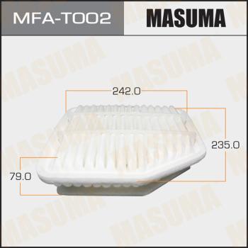 MASUMA MFA-T002 - Повітряний фільтр autocars.com.ua