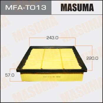 MASUMA MFA-T013 - Повітряний фільтр autocars.com.ua