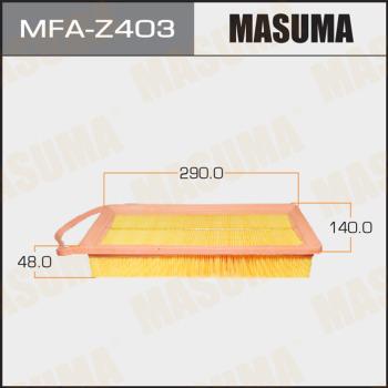 MASUMA MFA-Z403 - Повітряний фільтр autocars.com.ua