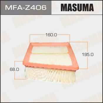 MASUMA MFA-Z406 - Фильтр воздушный MAZDA- MAZDA2 07- MFAZ406 MASUMA autocars.com.ua
