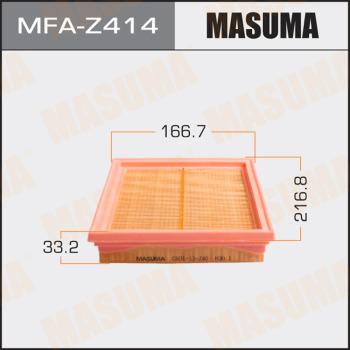 MASUMA MFA-Z414 - Воздушный фильтр avtokuzovplus.com.ua