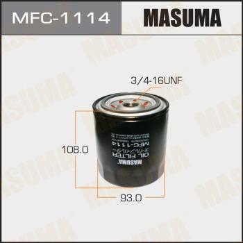 MASUMA MFC-1114 - Масляний фільтр autocars.com.ua