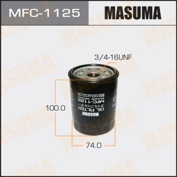 MASUMA MFC-1125 - Масляний фільтр autocars.com.ua