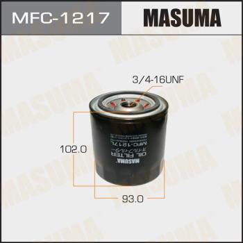 MASUMA MFC-1217 - Масляний фільтр autocars.com.ua