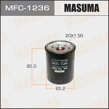 MASUMA MFC-1236 - Фильтр масляный Nissan Pathfinder 05-14. Patrol 05- MFC1236 MASUMA autocars.com.ua