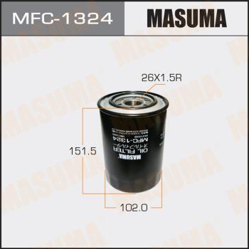 MASUMA MFC-1324 - Масляный фильтр avtokuzovplus.com.ua