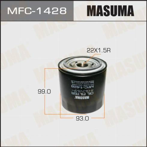 MASUMA MFC-1428 - Масляний фільтр autocars.com.ua