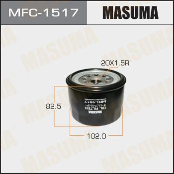 MASUMA MFC-1517 - Масляний фільтр autocars.com.ua