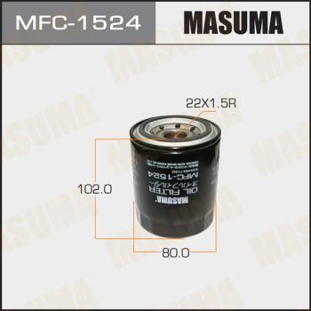 MASUMA MFC-1524 - Масляний фільтр autocars.com.ua