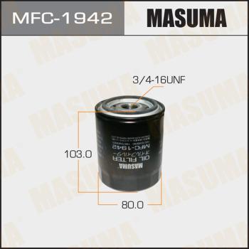 MASUMA MFC-1942 - Масляный фильтр avtokuzovplus.com.ua