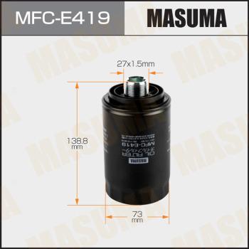 MASUMA MFC-E419 - Масляний фільтр autocars.com.ua
