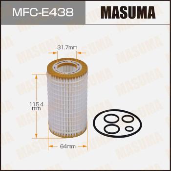 MASUMA MFC-E438 - Масляний фільтр autocars.com.ua