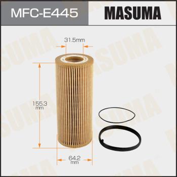 MASUMA MFC-E445 - Масляний фільтр autocars.com.ua