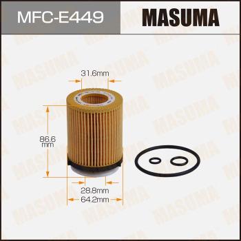 MASUMA MFC-E449 - Масляний фільтр autocars.com.ua