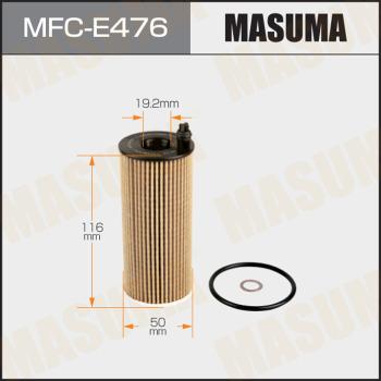 MASUMA MFC-E476 - Масляний фільтр autocars.com.ua
