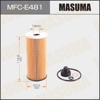 MASUMA MFC-E481 - Масляний фільтр autocars.com.ua