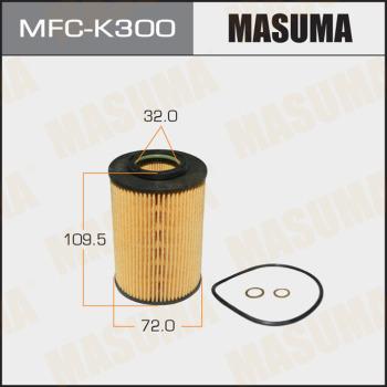 MASUMA MFC-K300 - Фильтр масляный OE9304 MFCK300 MASUMA autocars.com.ua