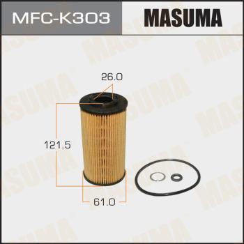MASUMA MFC-K303 - Масляний фільтр autocars.com.ua