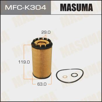 MASUMA MFC-K304 - Масляний фільтр autocars.com.ua