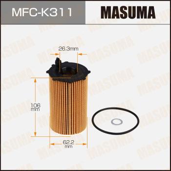 MASUMA MFC-K311 - Масляний фільтр autocars.com.ua