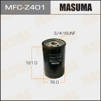 MASUMA MFC-Z401 - Фильтр масляный Mazda CX-9 3.7 10-12 MFC-Z401 MASUMA autocars.com.ua