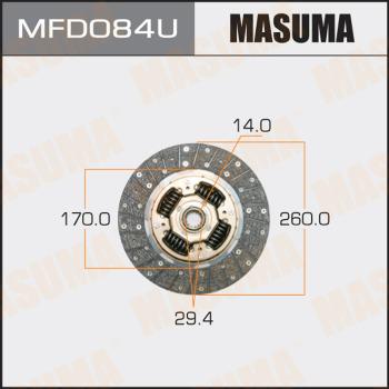 MASUMA MFD084U - Диск зчеплення autocars.com.ua