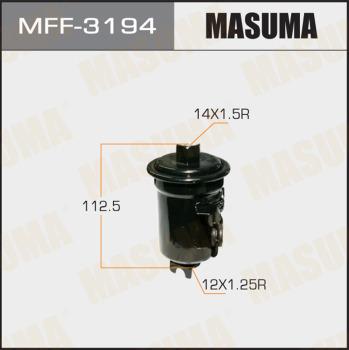 MASUMA MFF-3194 - Паливний фільтр autocars.com.ua
