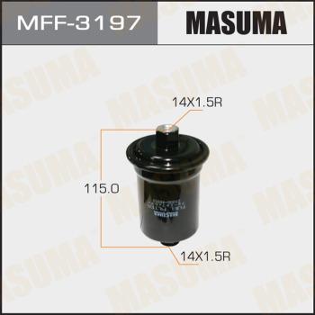 MASUMA MFF-3197 - Топливный фильтр avtokuzovplus.com.ua