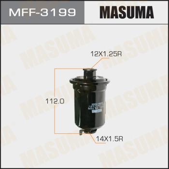 MASUMA MFF-3199 - Паливний фільтр autocars.com.ua