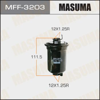 MASUMA MFF-3203 - Паливний фільтр autocars.com.ua