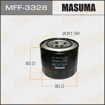 MASUMA MFF-3328 - Паливний фільтр autocars.com.ua
