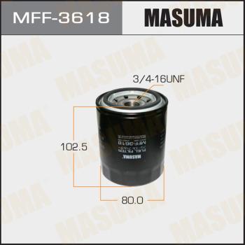 MASUMA MFF-3618 - Паливний фільтр autocars.com.ua