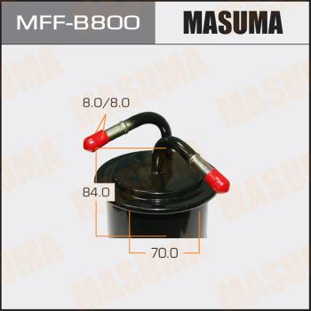 MASUMA MFF-B800 - Топливный фильтр avtokuzovplus.com.ua