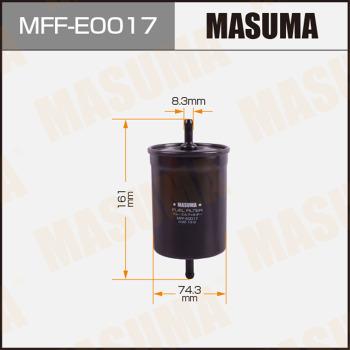 MASUMA MFF-E0017 - Паливний фільтр autocars.com.ua