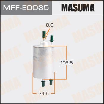 MASUMA MFF-E0035 - Паливний фільтр autocars.com.ua