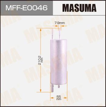 MASUMA MFF-E0046 - Паливний фільтр autocars.com.ua