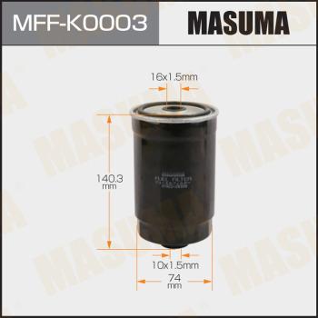 MASUMA MFF-K0003 - Паливний фільтр autocars.com.ua