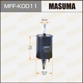 MASUMA MFF-K0011 - Паливний фільтр autocars.com.ua