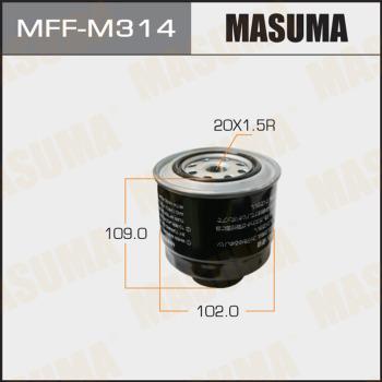 MASUMA MFF-M314 - Паливний фільтр autocars.com.ua