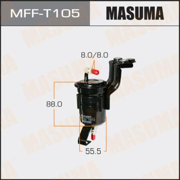 MASUMA MFF-T105 - Паливний фільтр autocars.com.ua