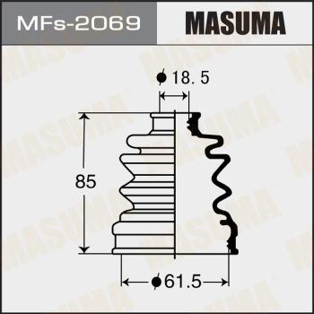 MASUMA MFs-2069 - Пильник, приводний вал autocars.com.ua