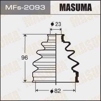 MASUMA MFs-2093 - Пильник, приводний вал autocars.com.ua